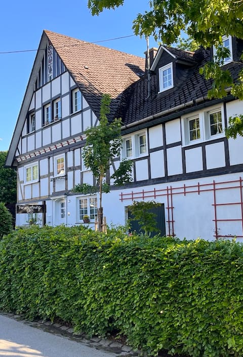 Apartment 1789 with garden in idyllic village