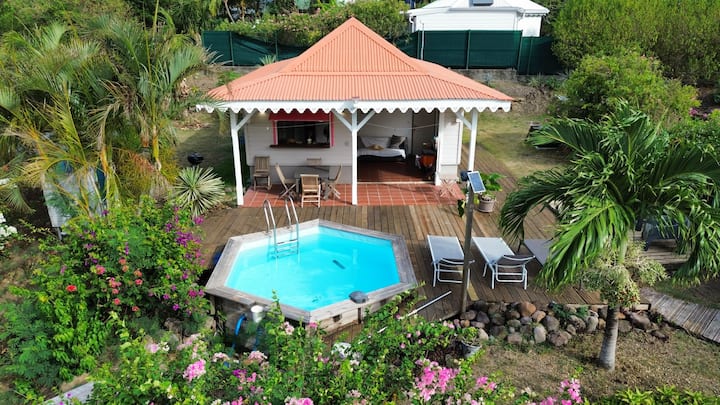 Villa Bougainvillier - Piscine - Jardin Créole - Martinique