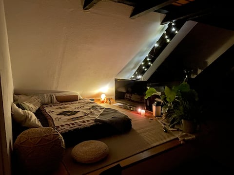 Cozy treehouse atmosphere in the eastern ring area