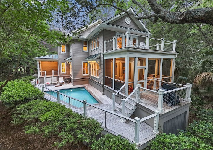 Serene & Private Kiawah Retreat W/ Private Pool - Kiawah Island, SC