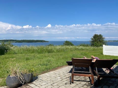 Cottage by Løjt holiday center with super view