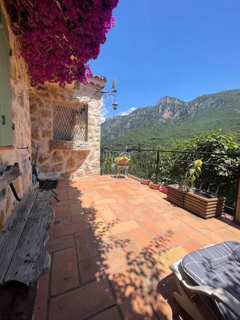Charming escape with gorge view