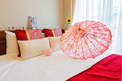 Traditional Japanese Style Room in Central Tokyo