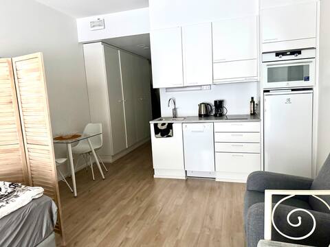 Popular Airbnb listing: Quiet studio with a large balcony in I