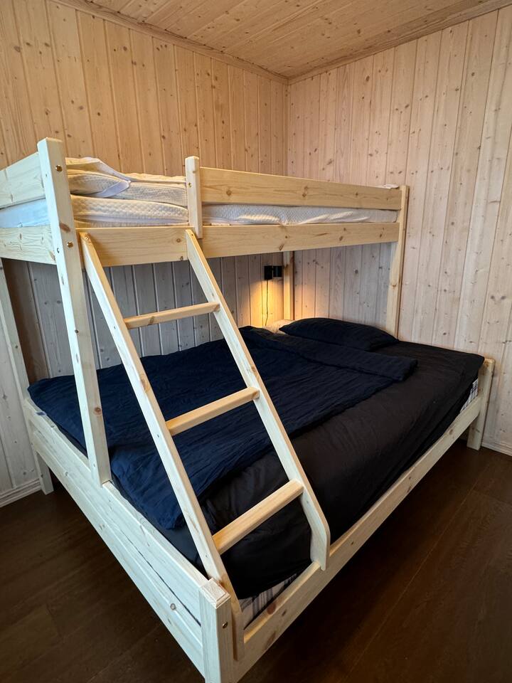 Couchette inférieure de 150 cm. Au-dessus de 90 cm