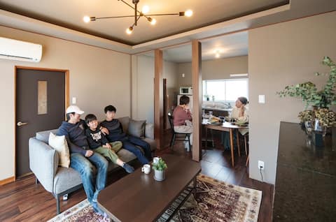 [Thank you SALE] 1 building for rent/2 free parking spaces/groups and families/maximum 9 people