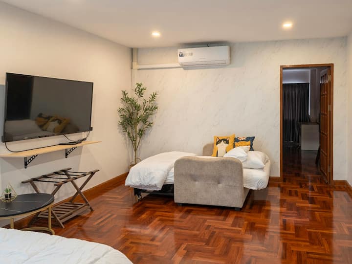 3rd Floor: Extra Bed on Request ✨ — Need more sleeping space? An extra bed can be arranged upon request.