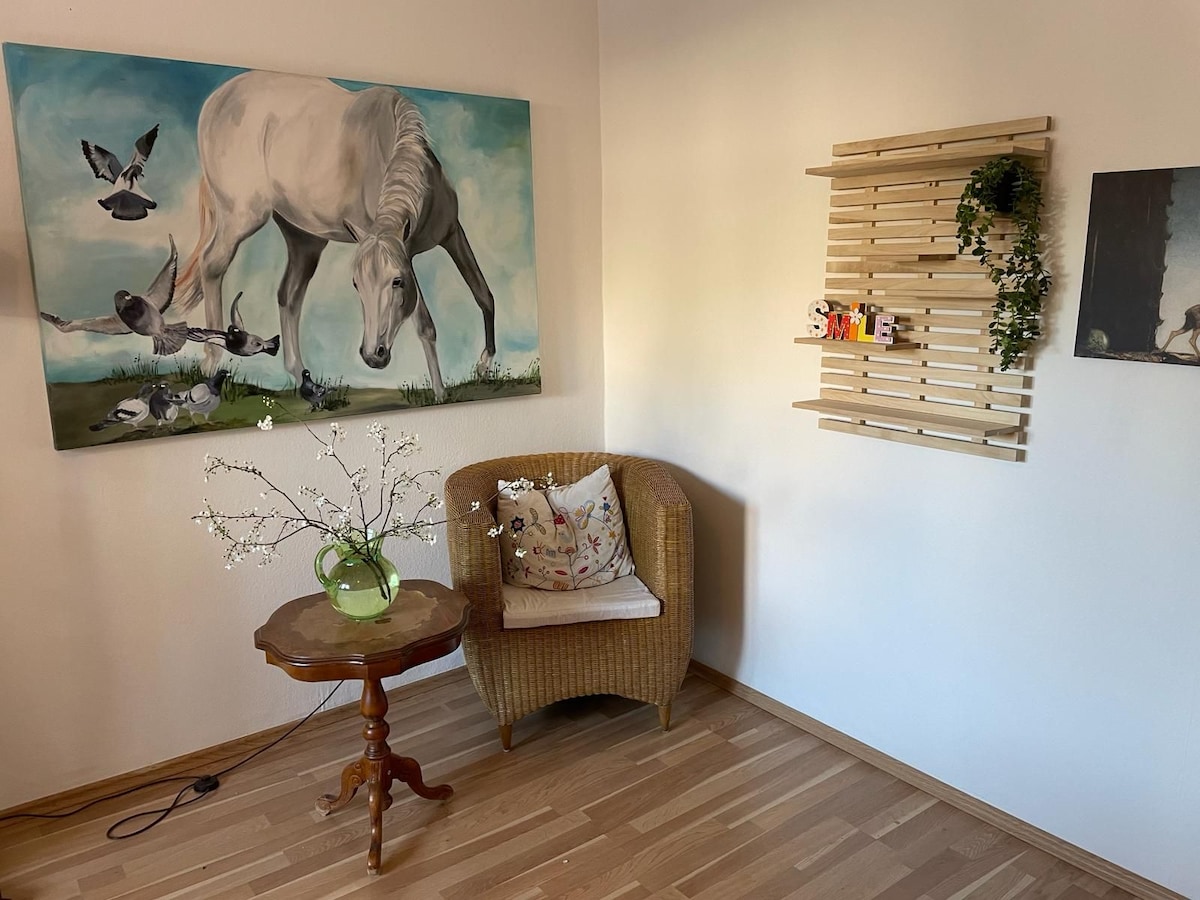 Spacious 3-room apartment in the city center