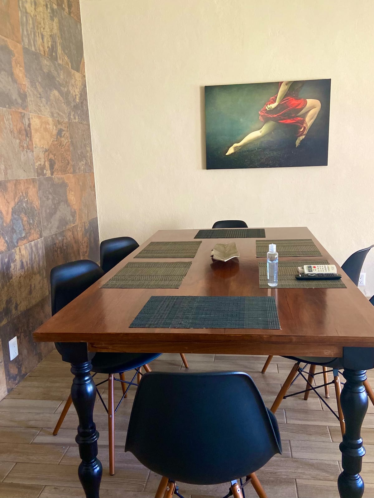 Recámara secundaria con camas individuales y aire acondicionado - Villa La Ceiba