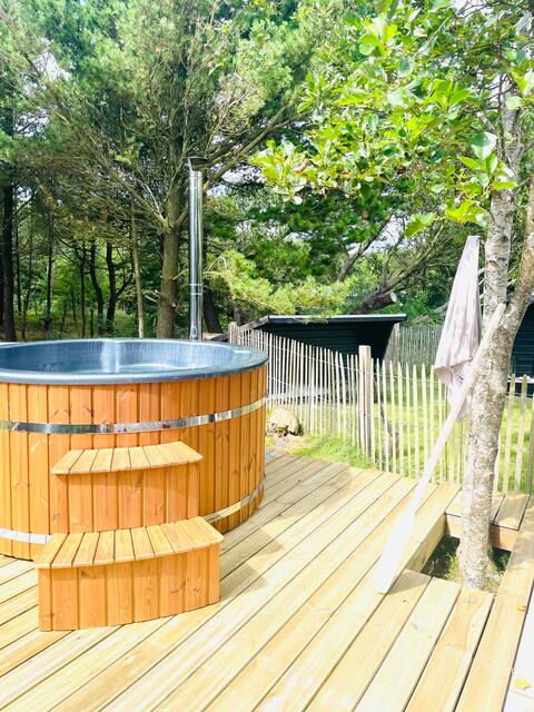 'Kompasset' - in the woods, close to the beach