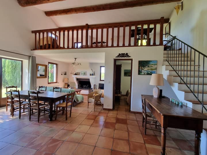 Maison De Campagne Avec Vue Exceptionnelle - Bédoin