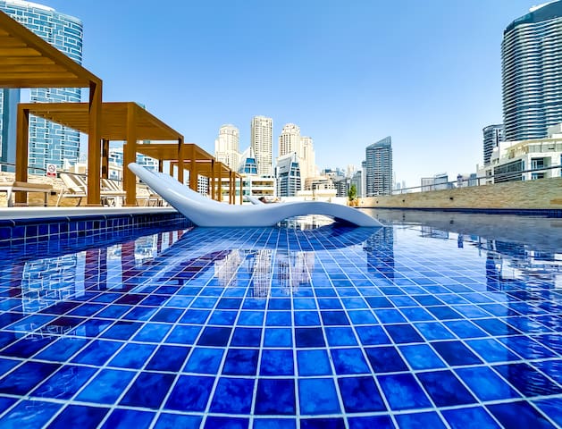WOW Studio w/ Balcony and Canal View in Marina — foto 2