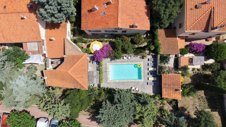 Appartement  2 Chambres Climatisées, Wifi, Piscine - Port-Vendres