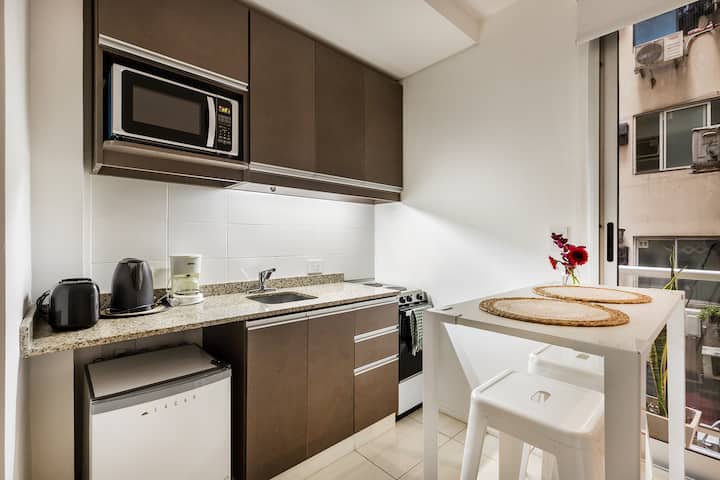 Furnished studio apartment in Palermo