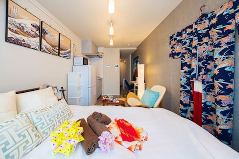 Traditional Japanese Style Room in Central Tokyo