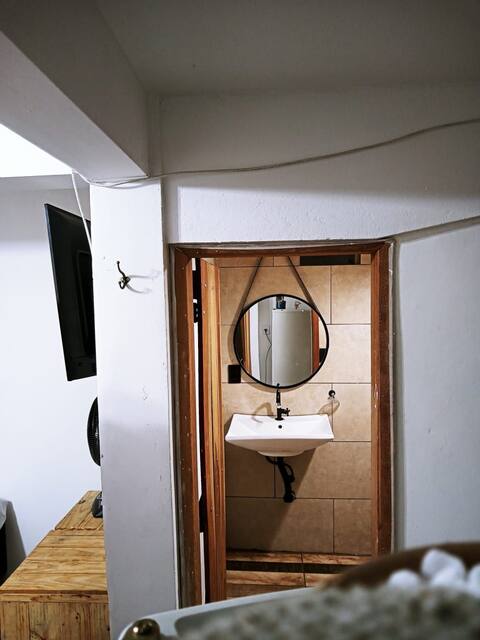 Comfortable double room in hostel