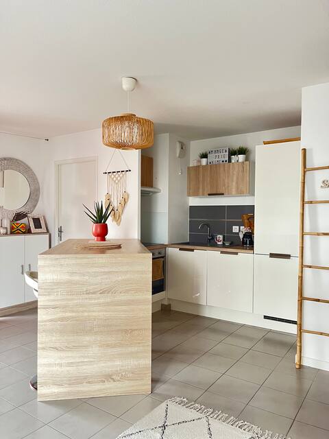 Charming T2 near Lyon