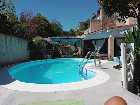 Beautiful Charming House + Private Pool 7 People