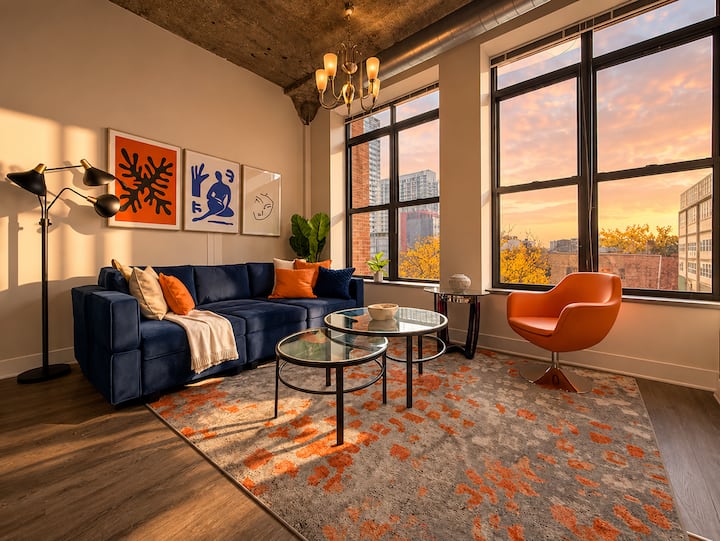 Stylish 2br Suite Near Mccormick Place | Sleeps 8 - シカゴ