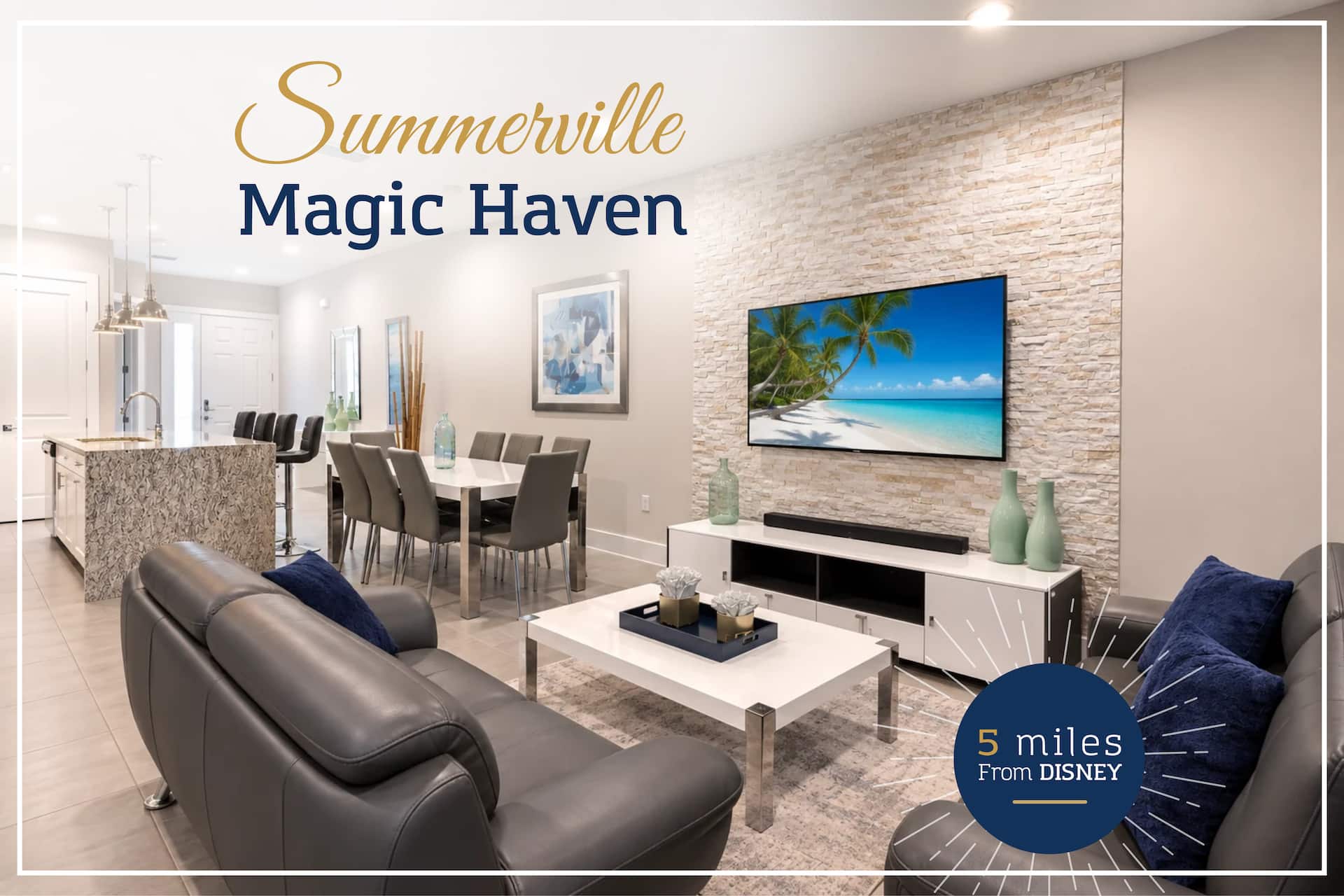 5 min to Disney Fantastic Townhome!