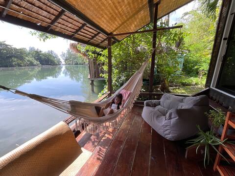 AC bungalow lagoon view (A5) Blue Lagoon Resort