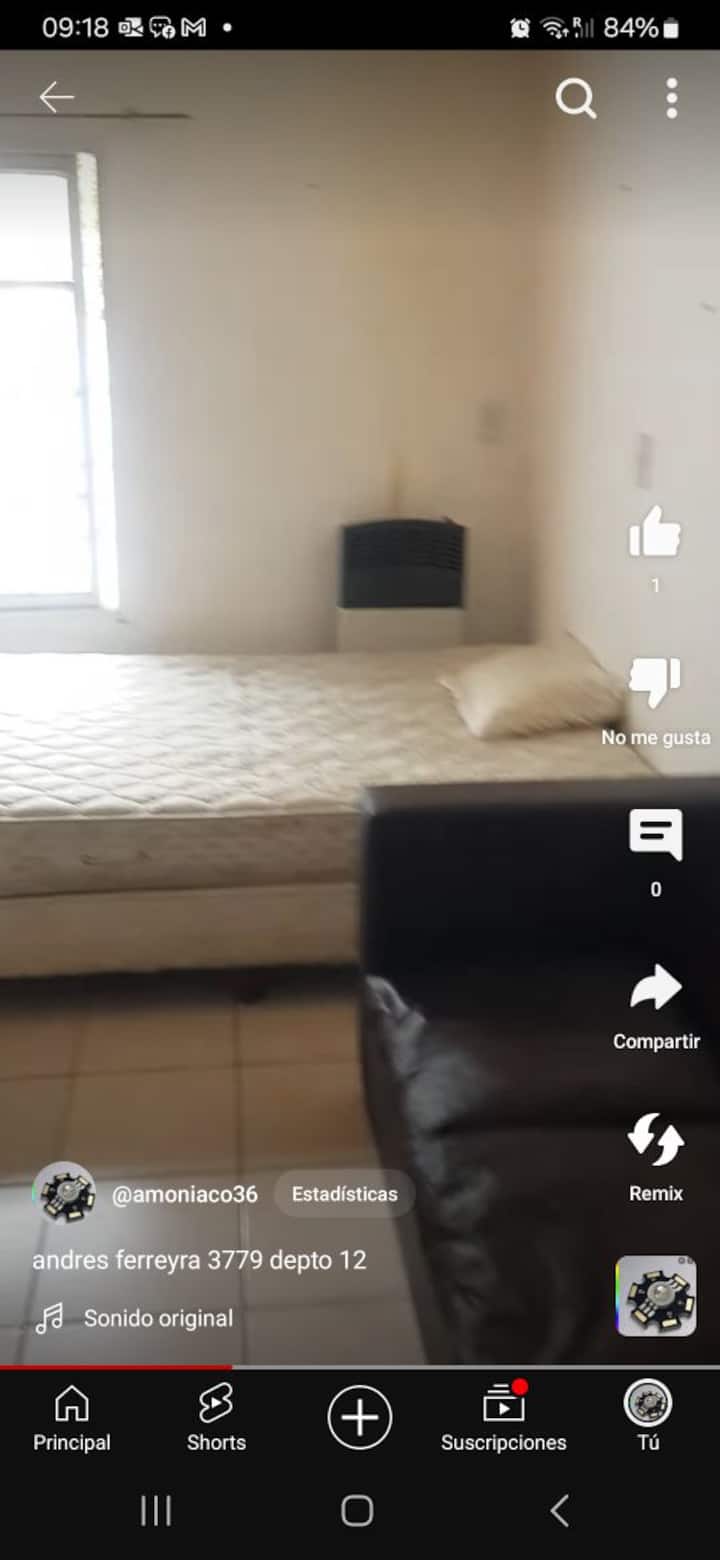 Departamento de 1 dormitorio en Nueva Pompeya