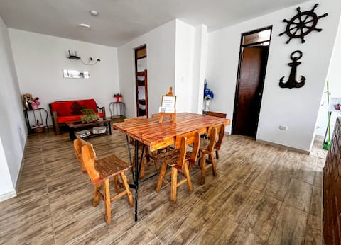 Popular Airbnb listing: Private Garden Retreat with Outdoor Movie & Lights in Lunahuaná