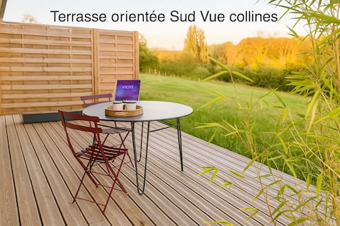 Nature cocoon with hill views • Garden & terrace • Air conditioning