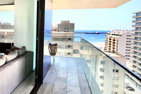 Luxury penthouse, ocean and beach view