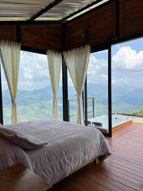 Glamping with Jacuzzi Utica Villeta Quebradanegra Q