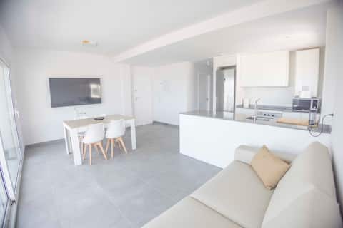Top Airbnb: Beach penthouse with ocean views in Oliva