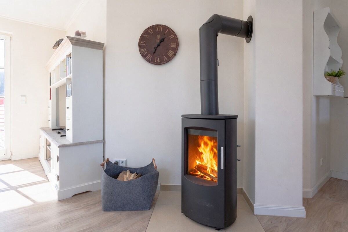 Successful Airbnb property: Idyllic thatched house near the beach with comfort in Fuhlendorf