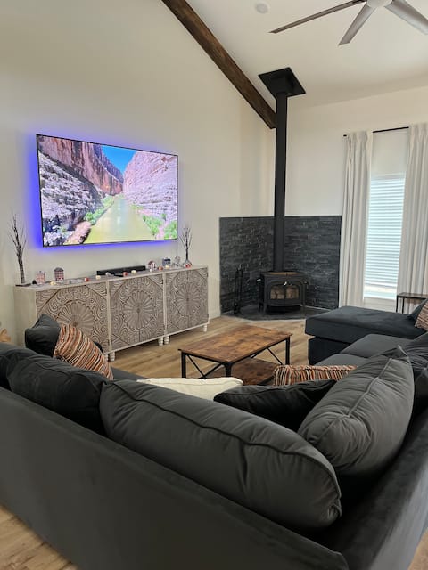 Serenity right outside the city