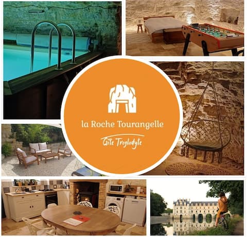 Troglo la Roche Tourangelle + bikes