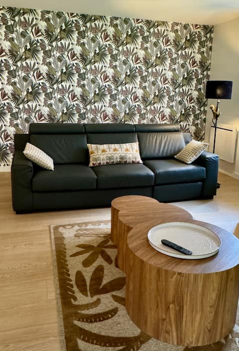 T4 3 bedrooms 4* garden garage
"La Cerisaie"