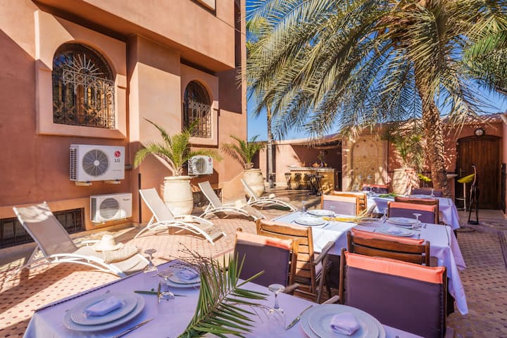 Villa , Piscine , Centre De Marrakech - Marrakesh