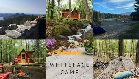 Whiteface Camp: Cozy Woodstove & Private Creek
