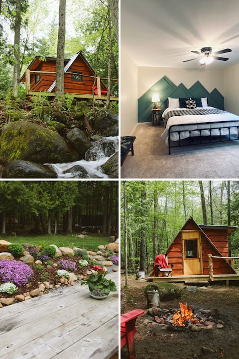 Adirondack Creekside Retreat
Hot Tub ~ Woodstove