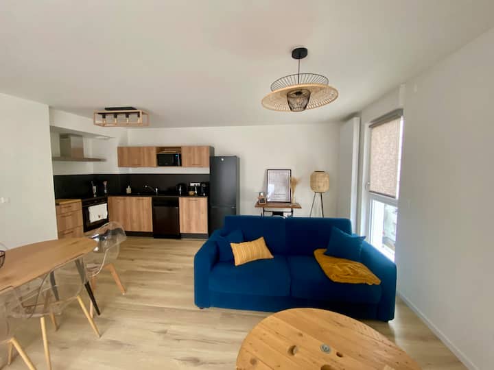 Bel Appartement Avec Terrasse Et Parking - Strassburg