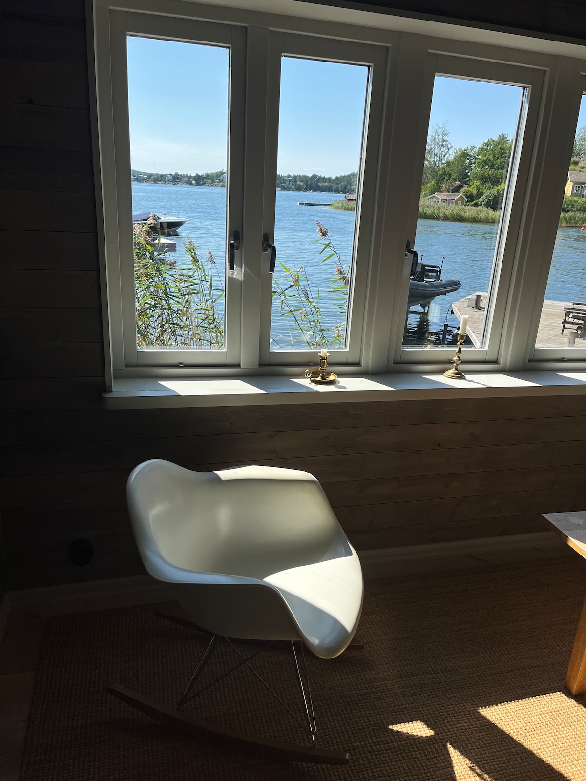 Guest house on property with its own dock