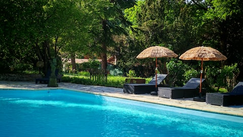 Relaxing getaway with pool & pond – Dordogne