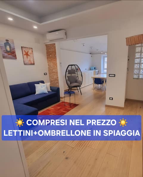 Top Airbnb: Sea & Center a few steps away Fornaci Stella Marina, SV a Savona
