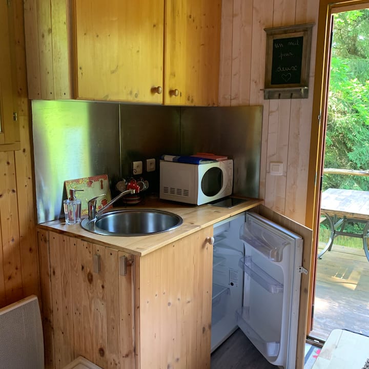 Roulotte Cosy De 8m2 Pour 2 Personnes - Saint-Bonnet-le-Froid