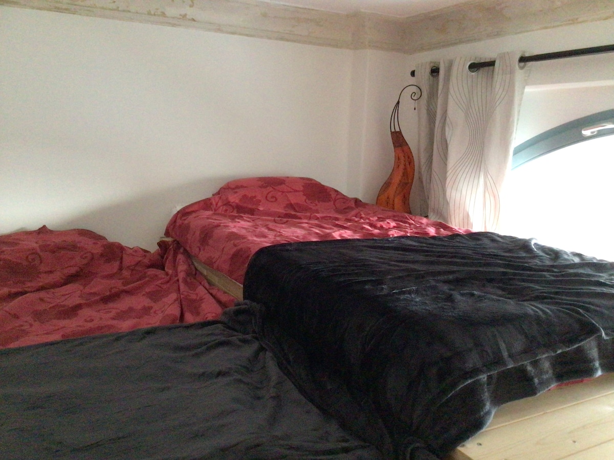 บริเวณห้องนอน