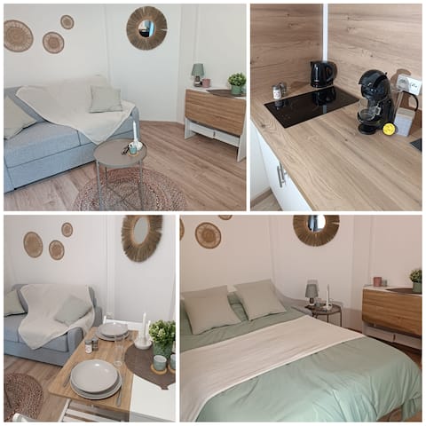 "Le Nordique" Cozy fully equipped studio