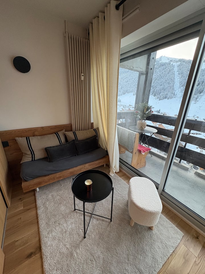 Tiny Chalet 3* Centre Village Casier à Ski Chauffé - La Clusaz