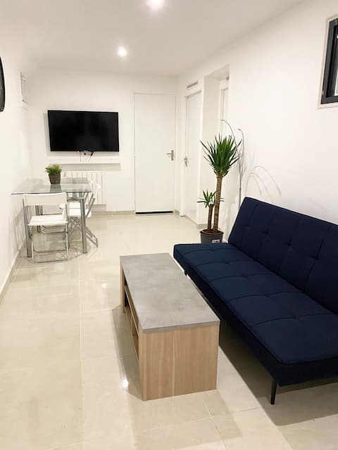 Successful Airbnb property: Two-bedroom suite in Le Blanc Mesnil