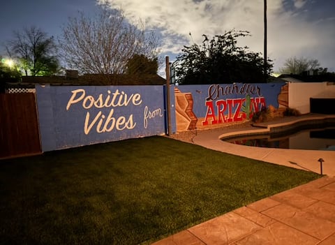 Successful Airbnb property: The Positive Vibes House in Chandler