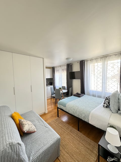N5 -Appart 30 min Saint-Michel - Studio