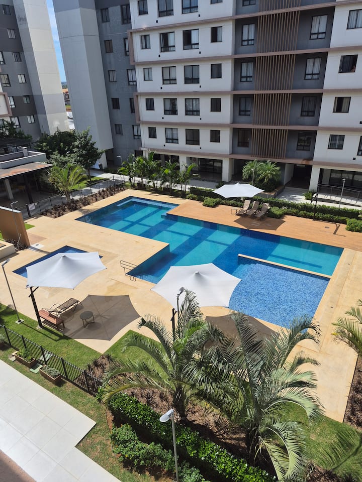 Apto Novo 4°andar Com  Vista Incrivel Para Piscina - Sorriso